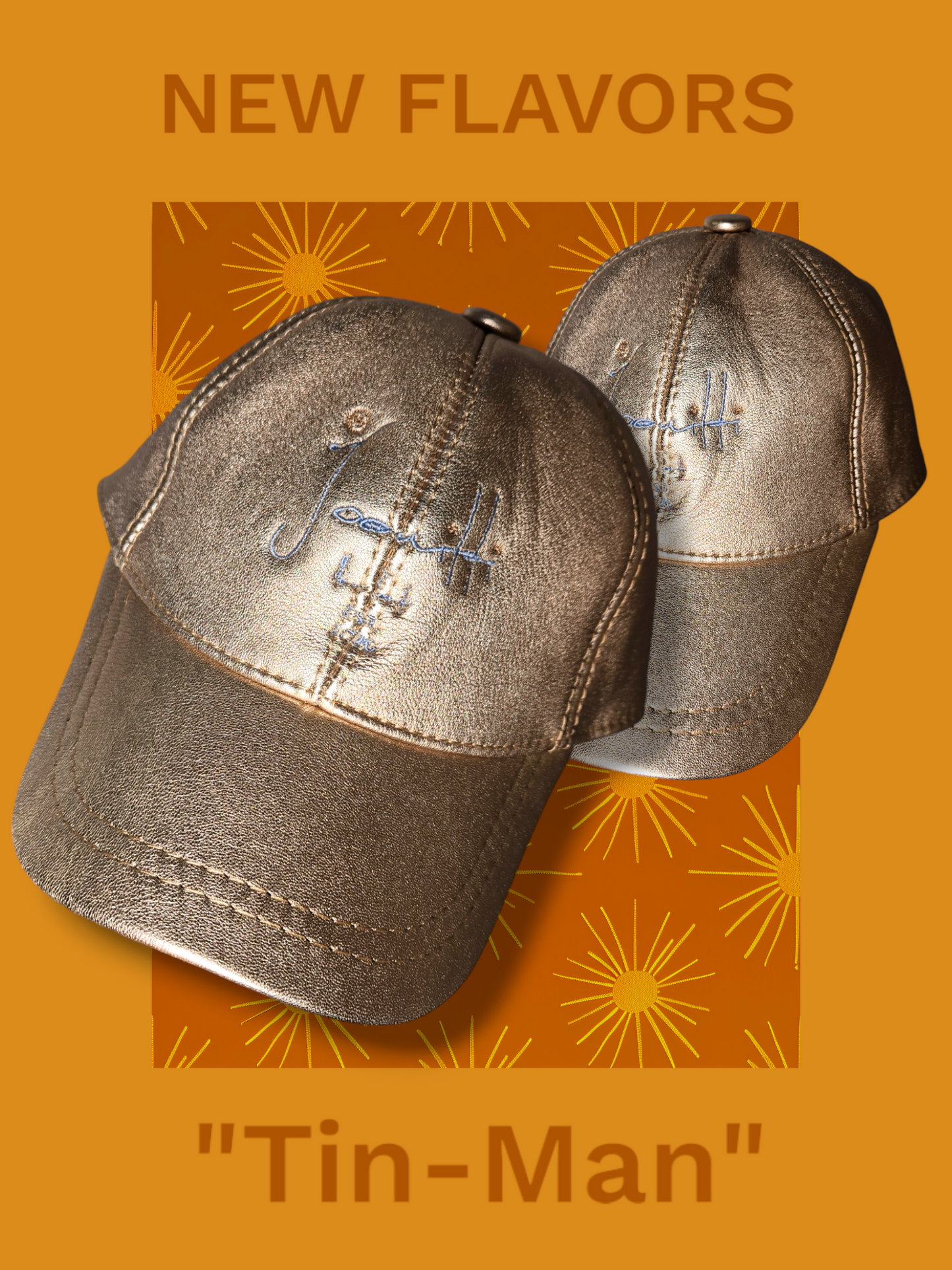 Tin-Man Leather cap